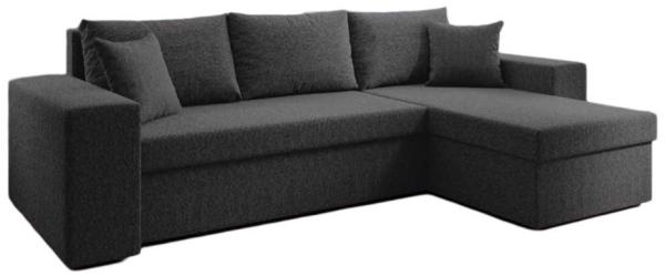 Luxusbetten24 Schlafsofa Designer Sofa Denver, mit Stauraum und Schlaffunktion