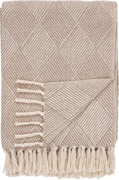 House Nordic Karo, taupe, 130x180 cm
