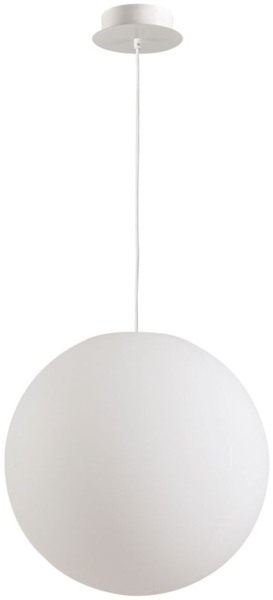 s.luce Globe Hänge-Kugellampe für Innen & Außen IP54 Weiß Ø 50cm