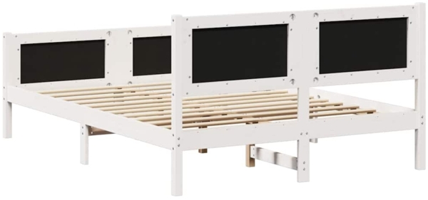 vidaXL Bettrahmen mit Kopfteil Hellgrau 135 x 190 cm Stoff 878343 Bild 6