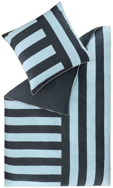 Esprit Bettwäsche RITA-GRETA Bettwäsche, Baumwolle, 1 teilig, 135 x 200 cm in Blau