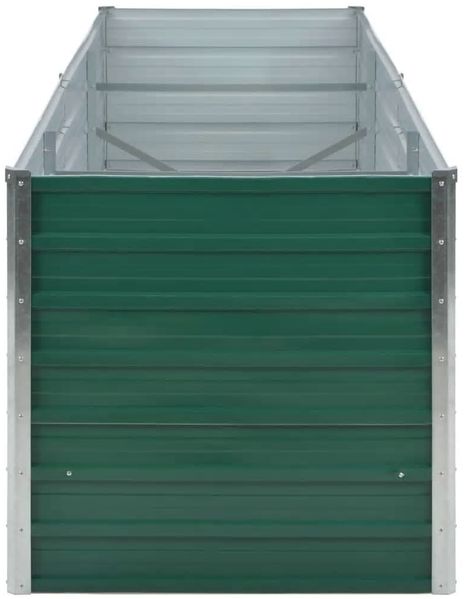 vidaXL Garten-Hochbeet Verzinkter Stahl 240x80x77 cm Grün 44841 Bild 4