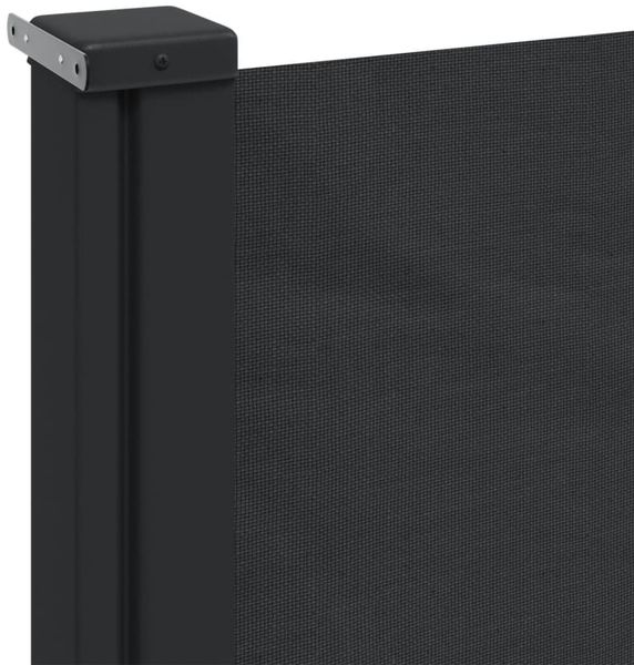 vidaXL Seitenmarkise Ausziehbar Schwarz 200x600 cm 4004549 Bild 7