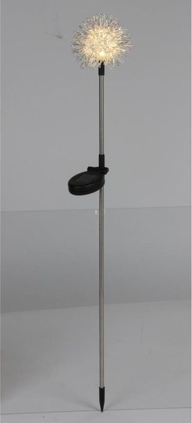 12x Solar Gartenstecker Pusteblume Dekoration Erdspieß Bodenstab Lampen Lichter
