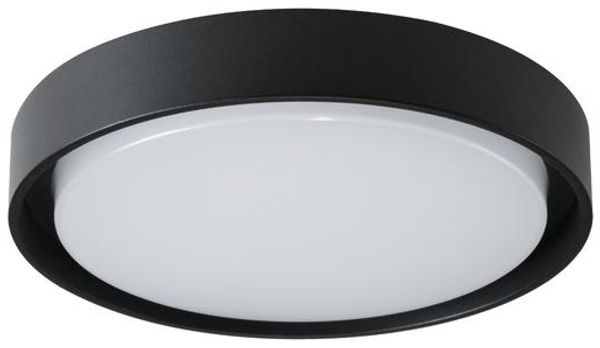 BRUMBERG LED-Wandleuchte 830, schwarz, IP54 60107183