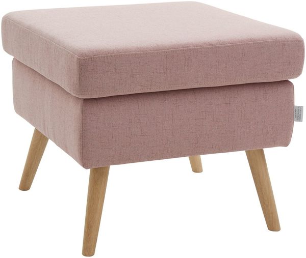 Home affaire Hocker Salla, Bezug auch in Luxus-Microfaser in Teddyfelloptik