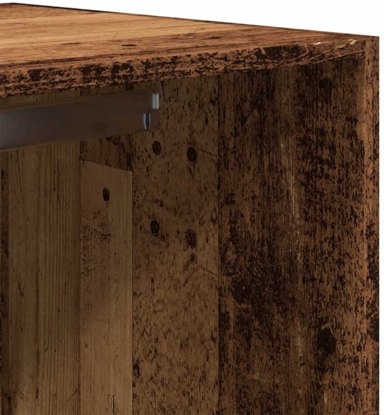 vidaXL Kleiderschrank Altholz-Optik 80x50x200 cm Holzwerkstoff 3307754 Bild 7