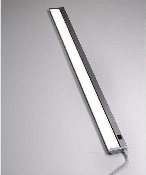 L&S Unterschrankleuchte LED schwenkbar Breite: 350 bis 1212 mm Neutralweiß Wippschalter