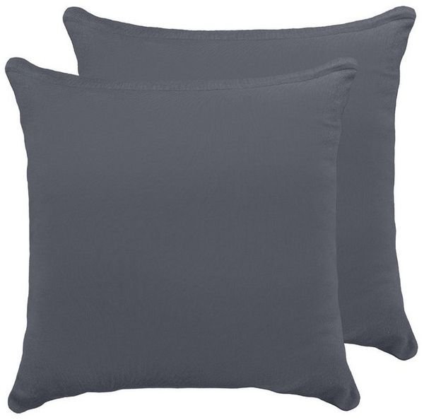 BRB HOME Kissenhüllen Kissenbezüge Kopfissenbezug Couchkissen Dekokissen Sofakissen, (2 Stück), Baumwolle Kissenbezüge Jersey-Material