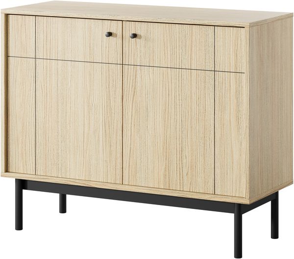 AX LIVING Kommode Kleine Cypressa K104 104 cm Modern in Eiche Linea