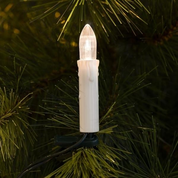 Konstsmide Fensterbild, Kürbis, mit an/aus Schalter, 20 warm weiße Dioden, 230V Innen, weißes Kabel - 2172-000