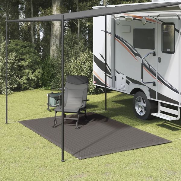 vidaXL Zeltteppich 250 x 200 cm Anthrazit 91259
