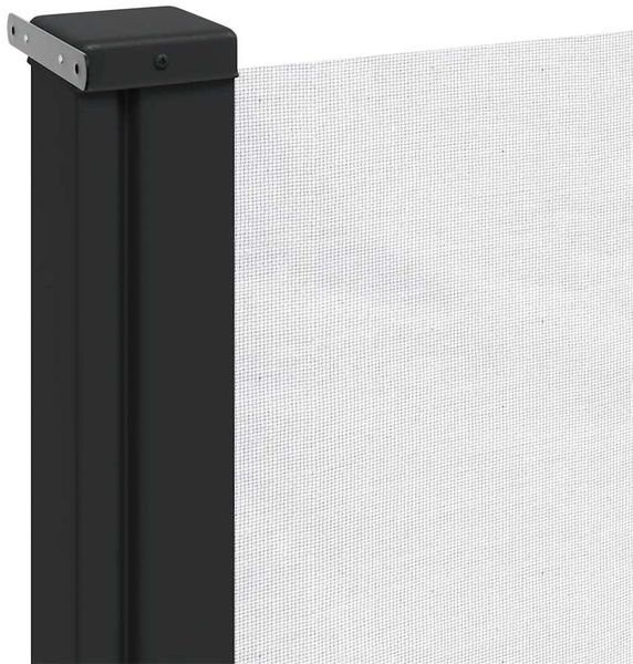 vidaXL Seitenmarkise Ausziehbar Weiß 200x500 cm 4004466 Bild 7