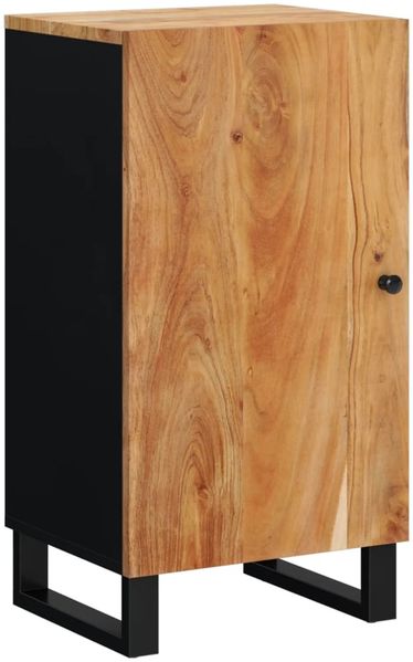 Sideboard, Kommode mit Tür 40x31x75 cm Massivholz Akazie j2231p