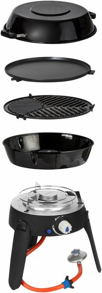 Cadac Safari Chef 30 LP Niederdruck Gasgrill Campinggrill 50mbar ø 30 cm 6540L1-10-DE