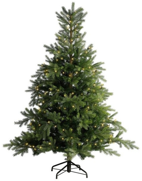 Lumineo LED-Lichterkette Lumineo Lichterkette BASIC 40 LED 3 m Soft Gold, schwarzes Kabel, Indoor/Outdoor, dimmbar, 8h-Timer, 5 m Zuleitung Bild 4