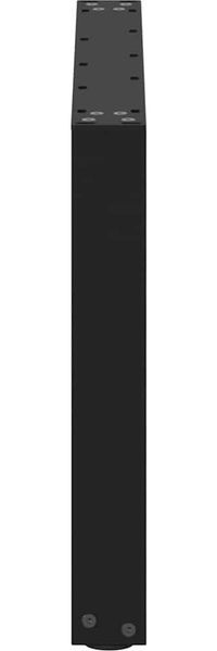 vidaXL Couchtischbeine U-Form 2 Stk. Schwarz 60x(42-43) cm Stahl 4013160 Bild 6
