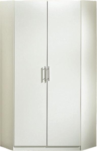 Eckschrank >Runner< (B/H/T: 95x198x95 cm) in Weiß - 95x198x95cm (BxHxT)