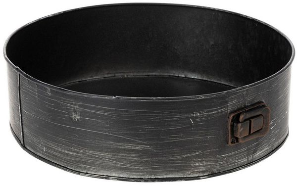 Viana Übertopf Pflanzschale aus Metall für kreative Deko und
