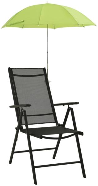 vidaXL Sonnenschirme für Campingstühle 2 Stk. Grün 105 cm 47935