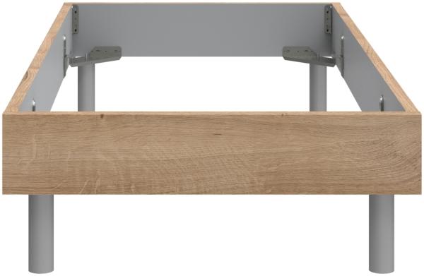 Bettgestell >Easy Beds< (BxHxT: 109x38x210 cm) in Plankeneiche