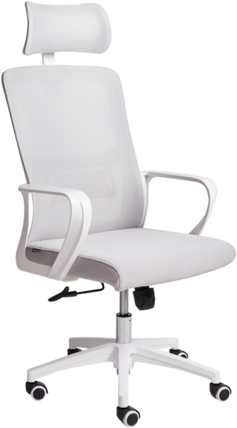 Bürostuhl MONARCH Stoff Hellgrau