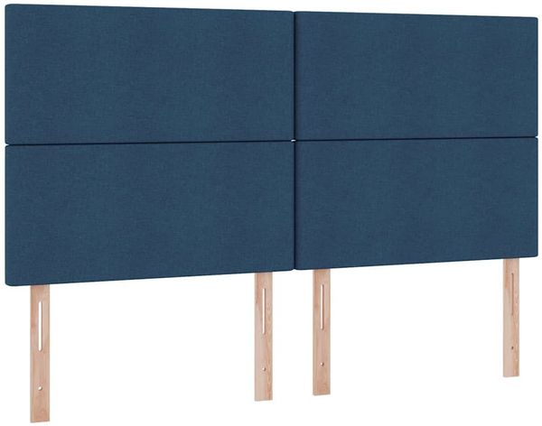 vidaXL Aufbewahrungsbett mit Matratze Blau 180 x 200 cm Stoff 3371738 Bild 9