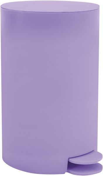 MSV Kosmetikeimer "Osaki" Mülleimer Treteimer Abfalleimer - 3 Liter – mit herausnehmbaren Inneneimer - Lavender
