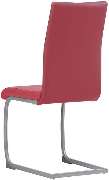 Albatros Freischwinger Stühle 4er Set MURANO, Schwarz - Esszimmerstuhl Schwingstuhl, modernes Design, Kunstleder-Bezug, dicke Polsterung-Küchenstuhl, Polsterstuhl, Stuhl Esszimmer Esstisch Bild 12