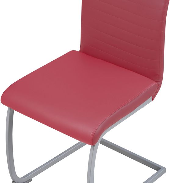 Albatros Freischwinger Stühle 4er Set MURANO, Schwarz - Esszimmerstuhl Schwingstuhl, modernes Design, Kunstleder-Bezug, dicke Polsterung-Küchenstuhl, Polsterstuhl, Stuhl Esszimmer Esstisch Bild 14