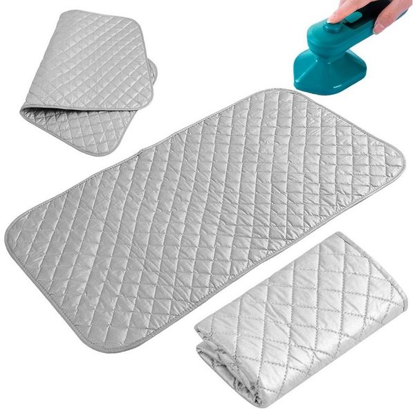 MOPUEA Bügelbrettbezug Tragbares Bügelbrett, faltbares Bügelbrett Decke 45*85cm, Hitzeabweisende Bügeltischauflage für Waschmaschine Trockner Desktop