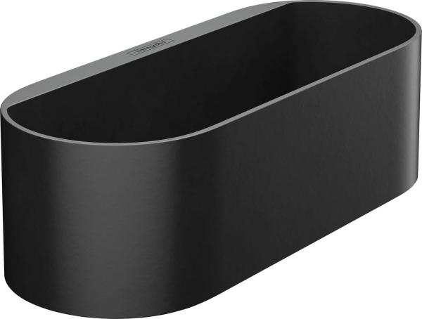 hansgrohe Aufbewahrungsbox WallStoris, BxTxH: 25x10x7,1 cm, tief mattschwarz