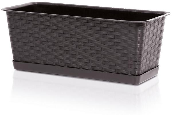 Annastore Balkonkasten Blumenkasten aus wetterfestem Kunststoff - Blumenkästen - Balkonkästen