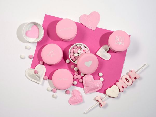 ASA SELECTION Vorratsdose beauty for you Dose Herz pink 10cm, Porzellan