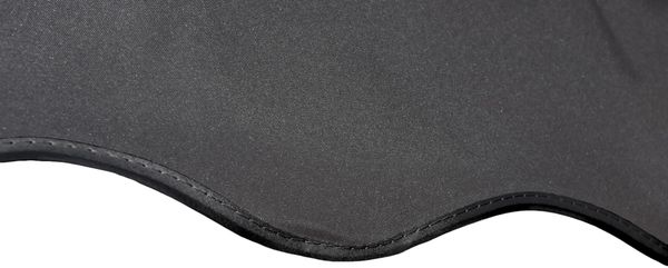Klemmmarkise SCHRABO 200cm Ohne Bohren Höhenverstellbar Dunkelgrau Polyester | Markise Terrasse Balkonmarkise Sonnenschutz UV-Beständig Bild 2
