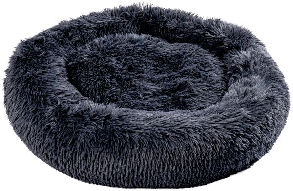 StepOne Hundebett rund, Polyester grau, Ø100 cm, mit herausnehmbarer Füllung