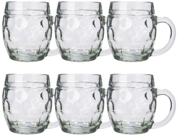 ich-zapfe Bierglas Bierglas 6er Set Biergläser Tübinger 0,5 Liter