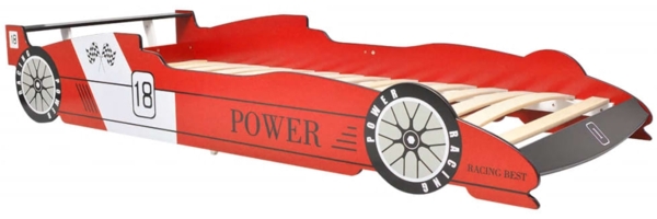 Rennwagen-Bett 90x200 cm Rot