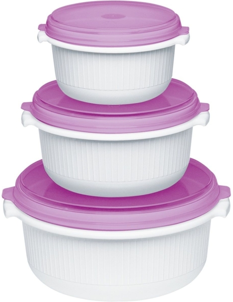 Emsa Micro Family Mikrowelle Starterset Brombeere