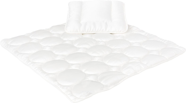 Träumeland Ganzjahresdecke Set Tencel 80x80 cm + 35x40 cm