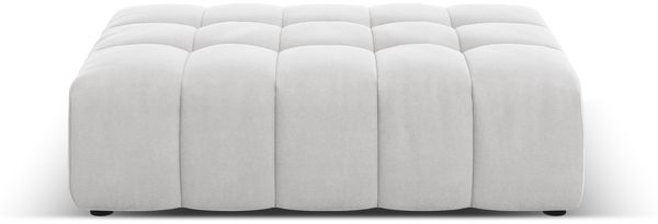 Micadoni Hocker Jennifer 1-Sitzer Samt Silber
