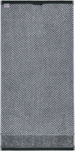herzbach home Duschtücher Italiana 70x140 cm, (2-St), 500g/m², Premium-Qualität, 100% Baumwolle, gemustert Bild 4
