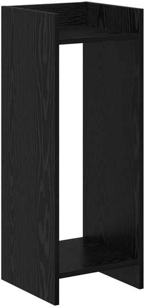 vidaXL Pflanzenständer mit Regal 2 pcs Schwarze Eiche 30 x 30 x 80 cm 899581 Bild 5