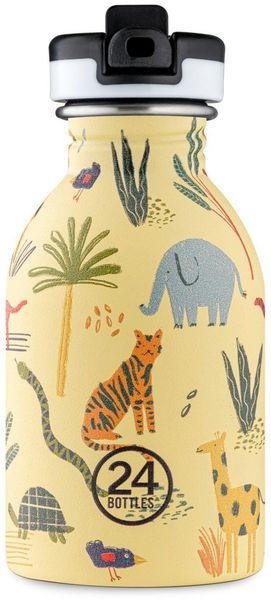 24 Bottles Trinkflasche Kids Urban Bottle Jungle Friends 250ml