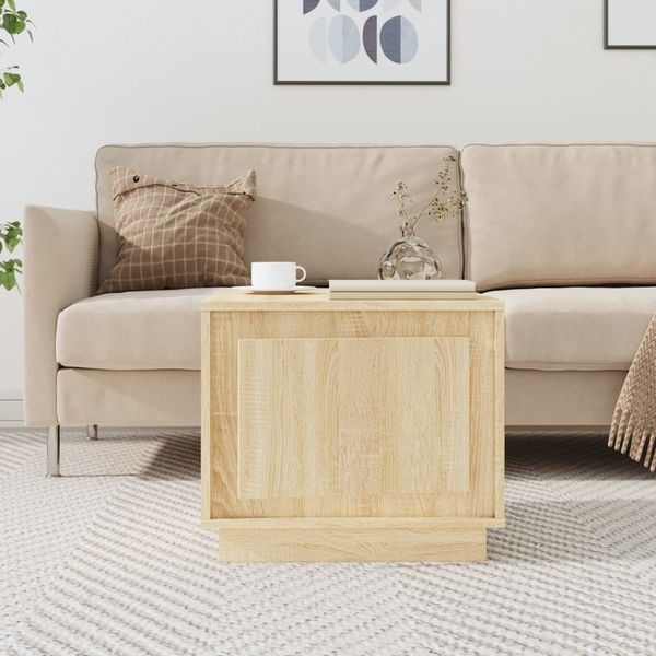vidaXL Couchtisch Sonoma-Eiche 51x50x44 cm Holzwerkstoff 819871