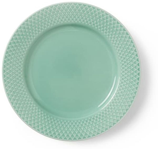 Lyngby Porcelæn Lunch-Teller Ø21 cm Rhombe Color Mix & Match aus Porzellan