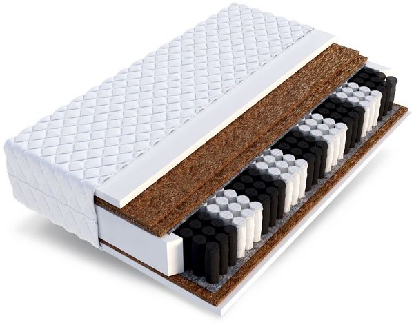 Taschenfederkernmatratze SUPER HART Matratze 90x200, 140x200, 180x200 cm & weitere Größen, FDM, 23 cm hoch, (Allergiker geeignet)
