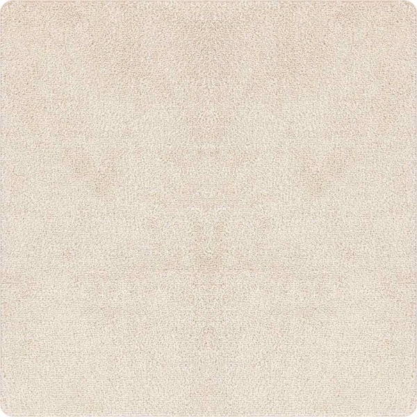 vidaXL Anti-Rutsch Shaggy Teppich Creme 200 x 200 cm PP 4019785