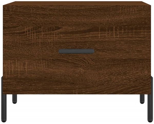 vidaXL Couchtische 2 Stk. Braun Eichen-Optik 50x50x40 cm Holzwerkstoff 829427 Bild 6
