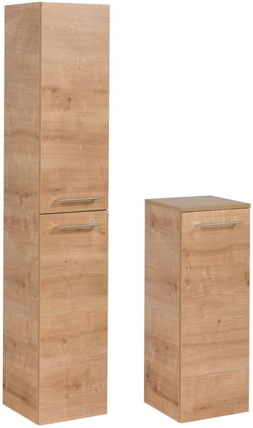 FACKELMANN B.PERFEKT Hochschrank und Midischrank 31 cm breit, Braun hell